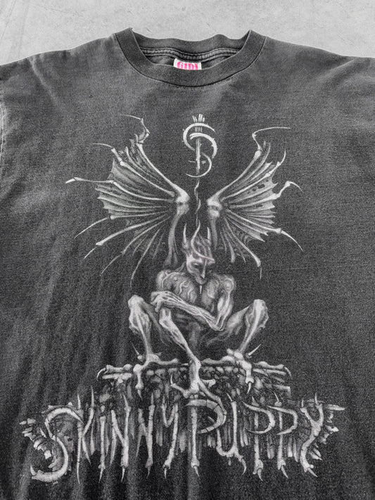 Vintage 1992 Skinny Puppy Last Rights World Tour Tee ( XL )