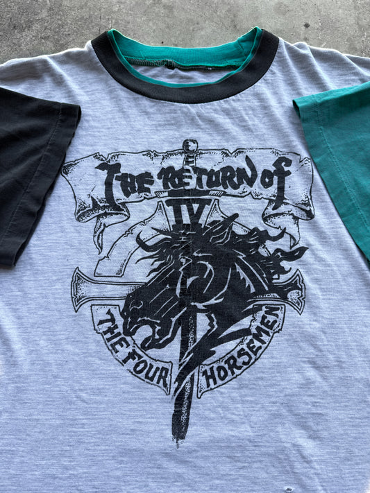 Vintage 90s Return Of The Four Horseman Jesus Tee ( XL )
