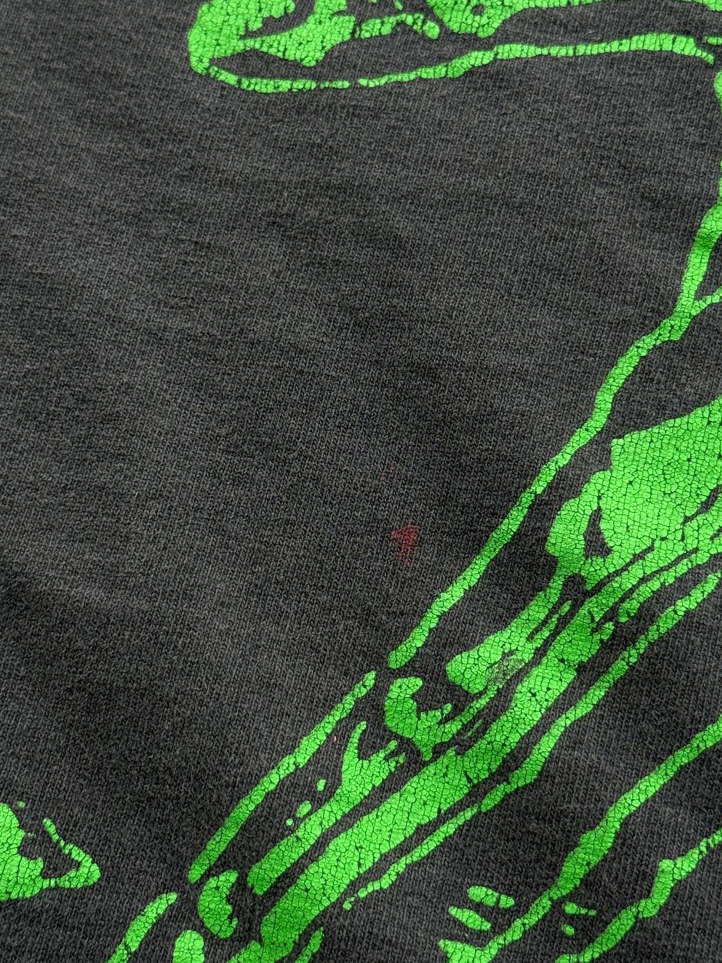 Vintage 90s L7 Long Sleeve Skeleton Hand Tee ( XL )