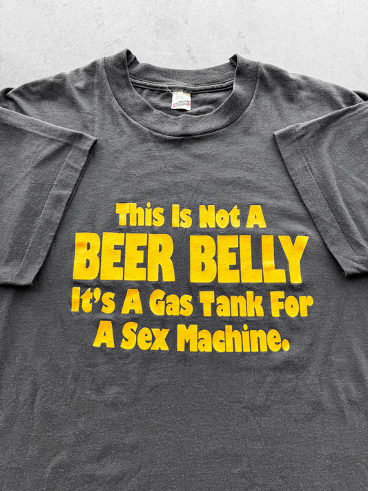 Vintage 80s Beer Belly Sex Machine Tee ( Large )