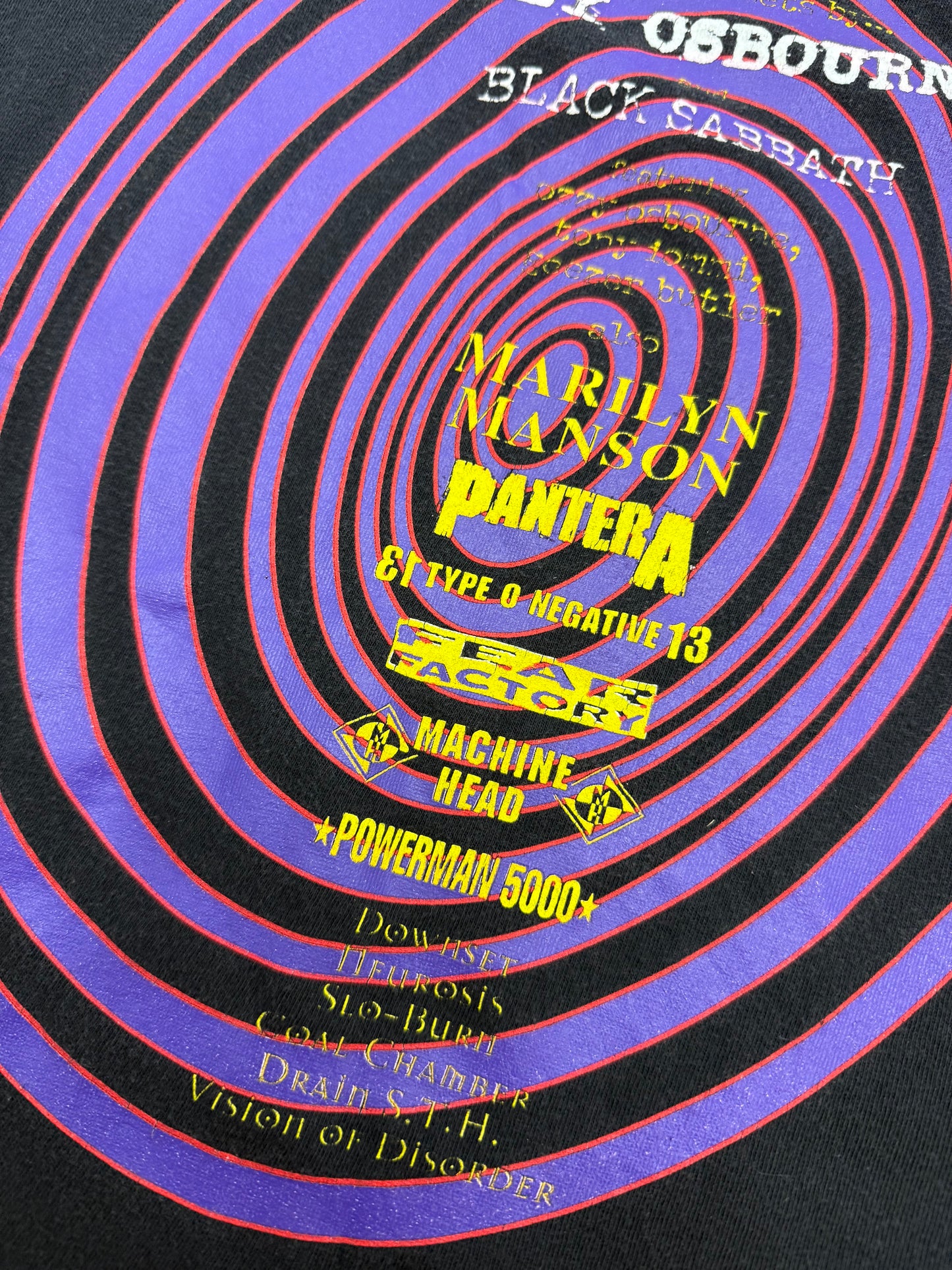 Vintage 1997 Ozzfest Puppet Concert Tee ( XXL )