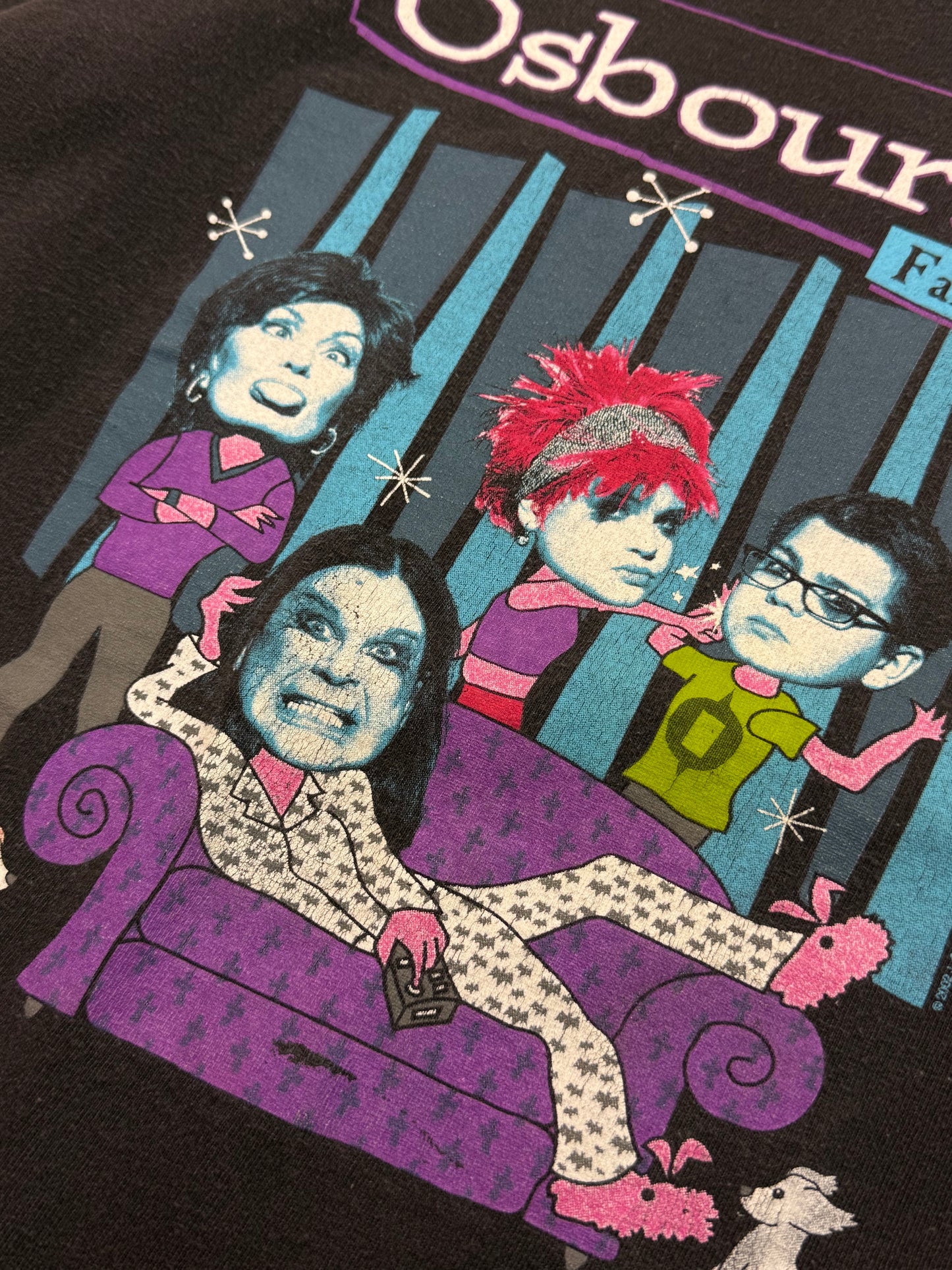 Vintage 2002 The Osbourne Family Tee ( Large )