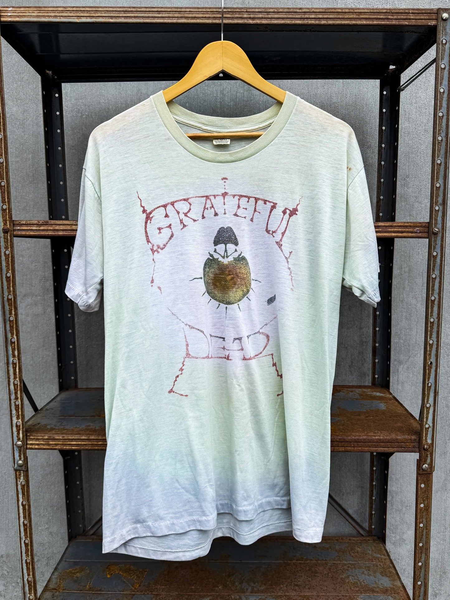 Vintage 70s Grateful Dead Parking Lot Bootleg Tee ( Large )