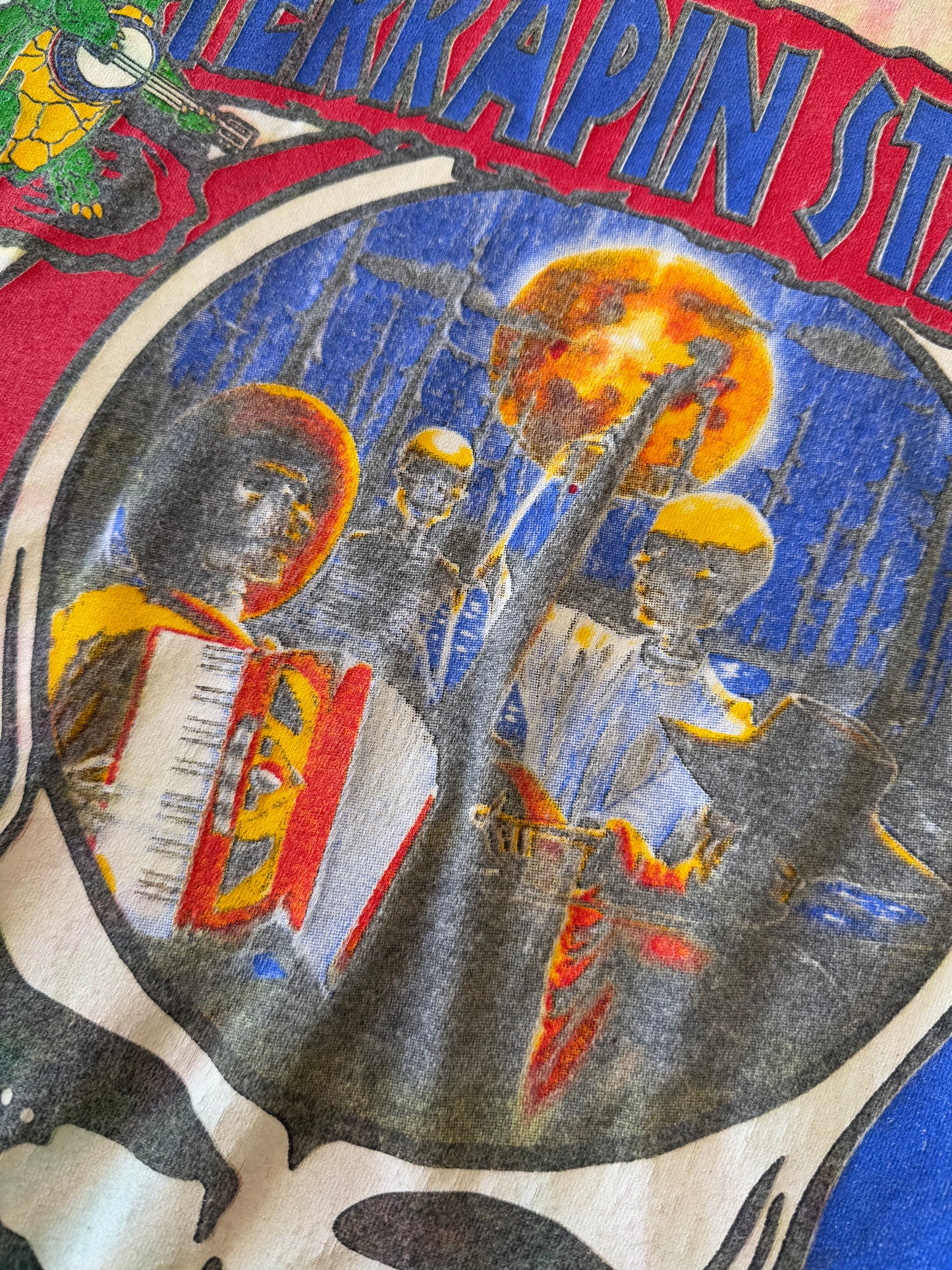 Vintage 2002 Grateful Dead Terrapin Station Family Reunion Tour Tee ( XL )