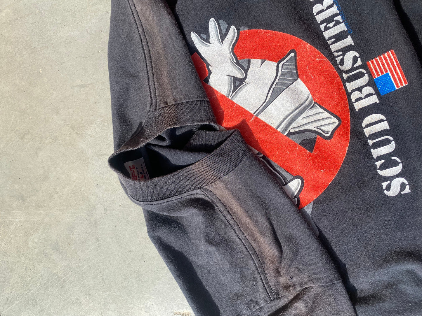 Vintage 1991 Scud Busters “Who You Gonna Call ?” Tee ( Large )