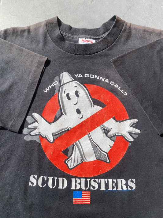 Vintage 1991 Scud Busters “Who You Gonna Call ?” Tee ( Large )