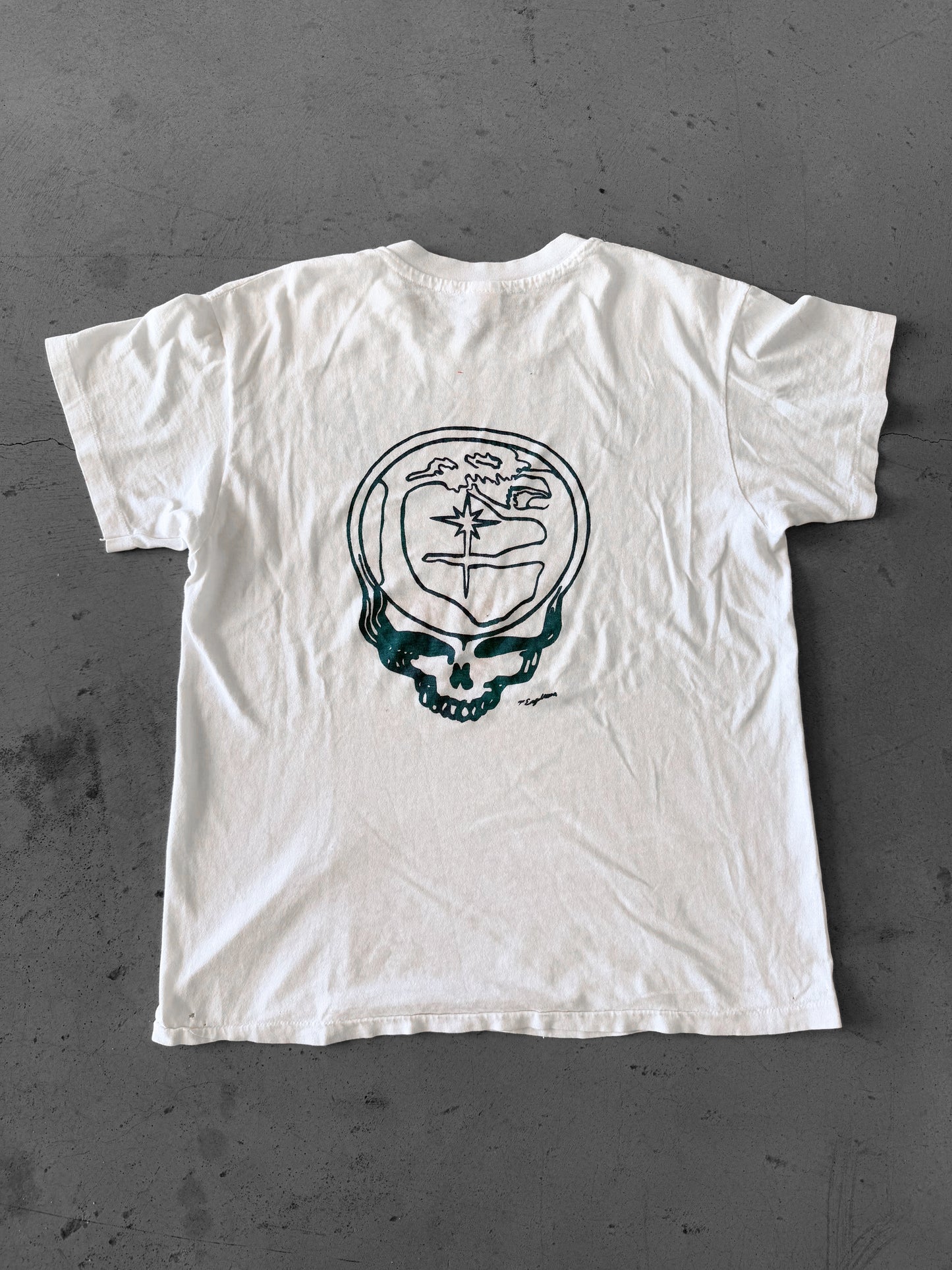 Vintage 80s Terrapin Grateful Dead Bootleg Tee ( Medium )