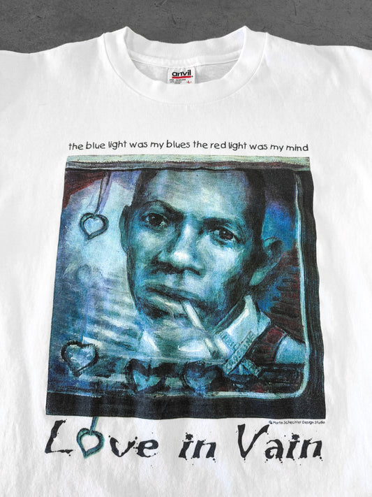 Vintage 90s “Love In Vain” Robert Johnson Art Tee ( Large )