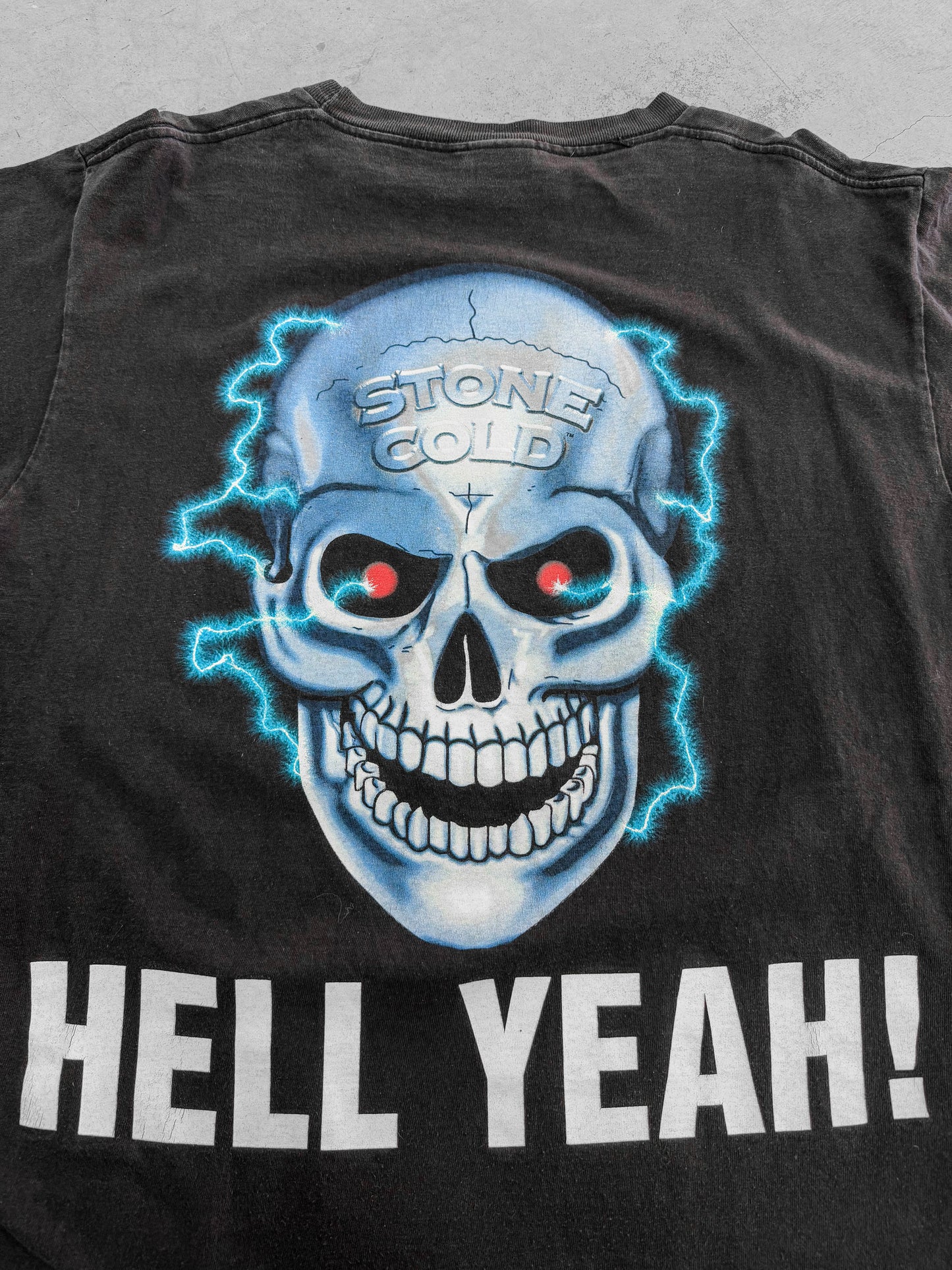 Vintage 90s Stone Cold Steve Austin Raise Some Hell Tee ( XL )