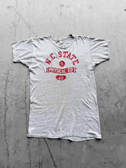 Vintage 60s NC State Russell Tee ( Large )