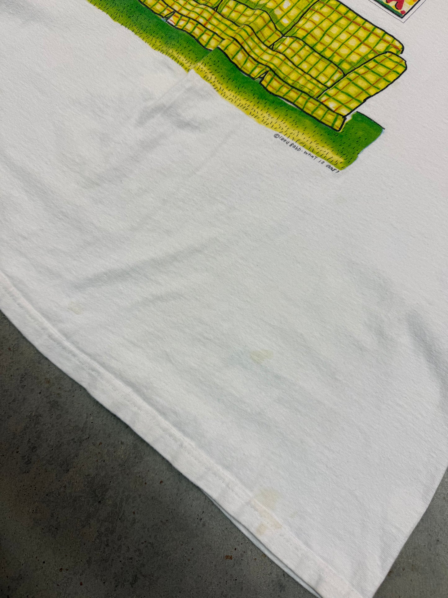 Vintage 90s Good Art Won’t Match Your Sofa Fred Babb Art Tee (XL)