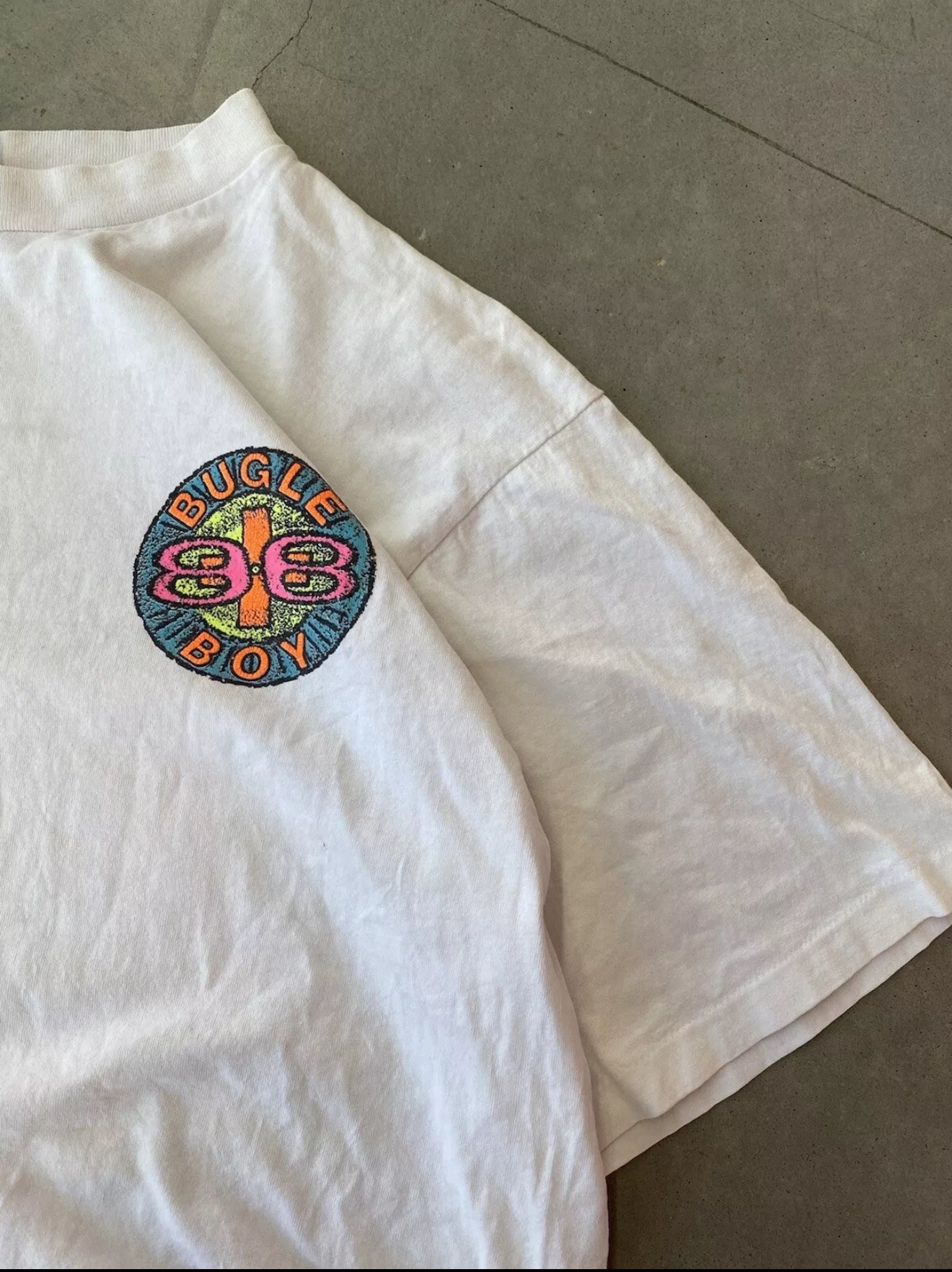 Vintage 90s Bugle Boy Skater Tee ( Large )