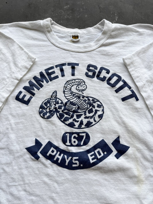 Vintage 60s Emmett Scott Rattlesnakes Russell Tee ( XL )