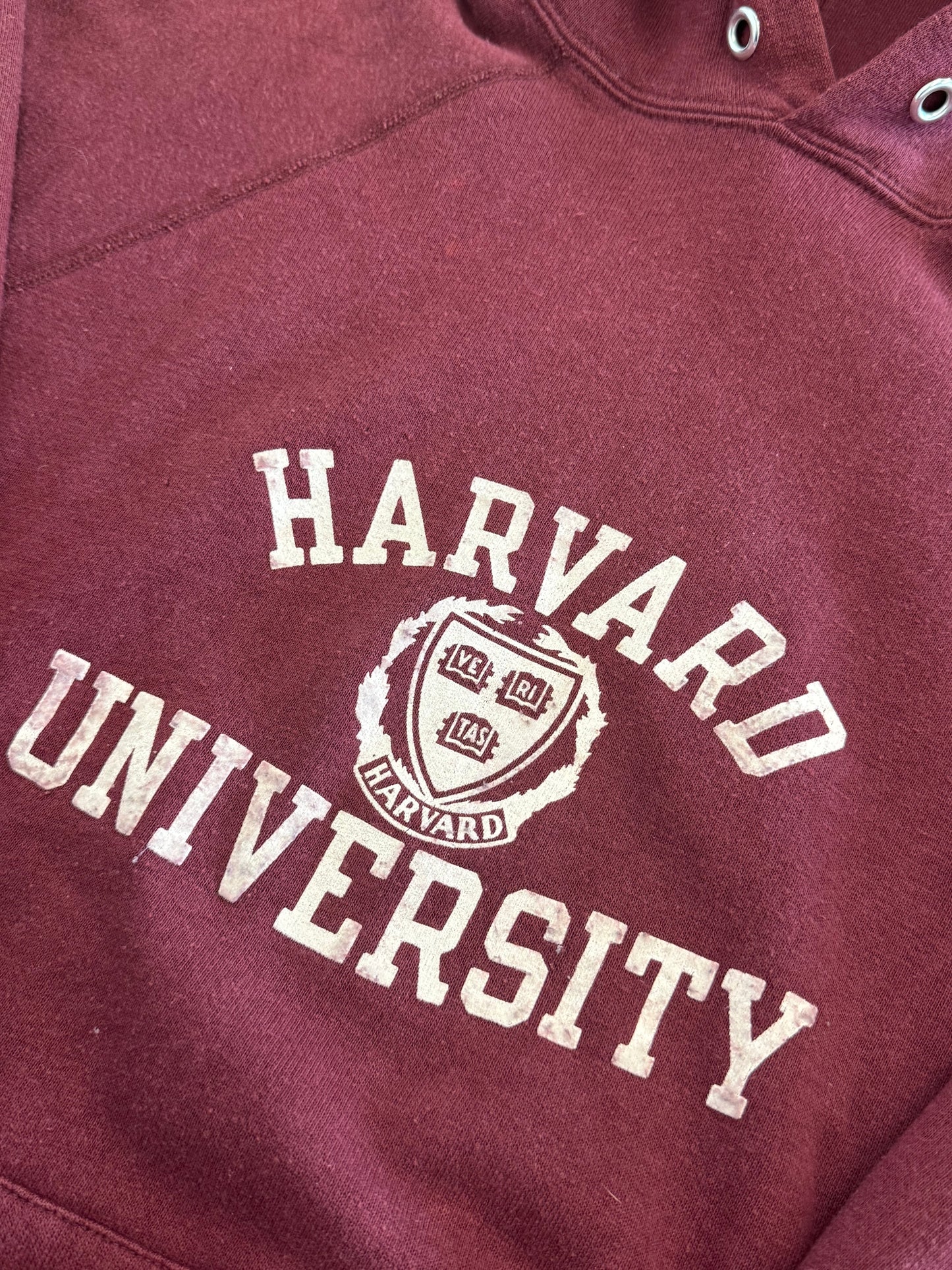 Vintage 8 0 s Harvard University Champion Hoodie ( Medium )
