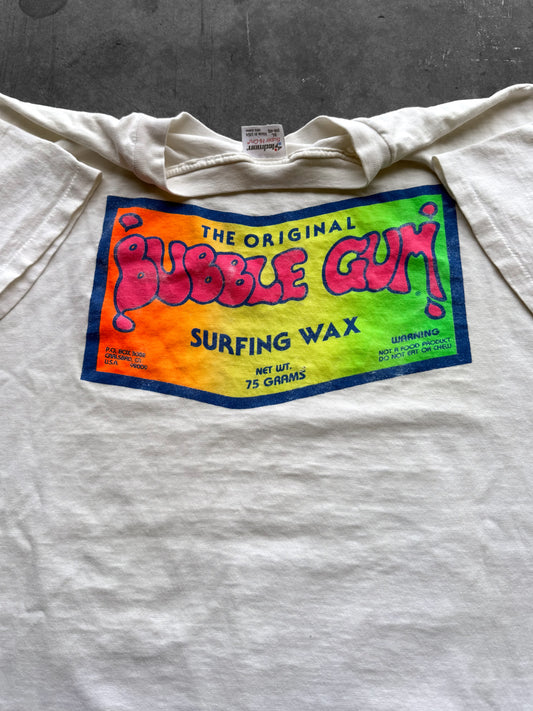 Vintage 80s Bubble Gum Surfing Wax Tee ( XL )