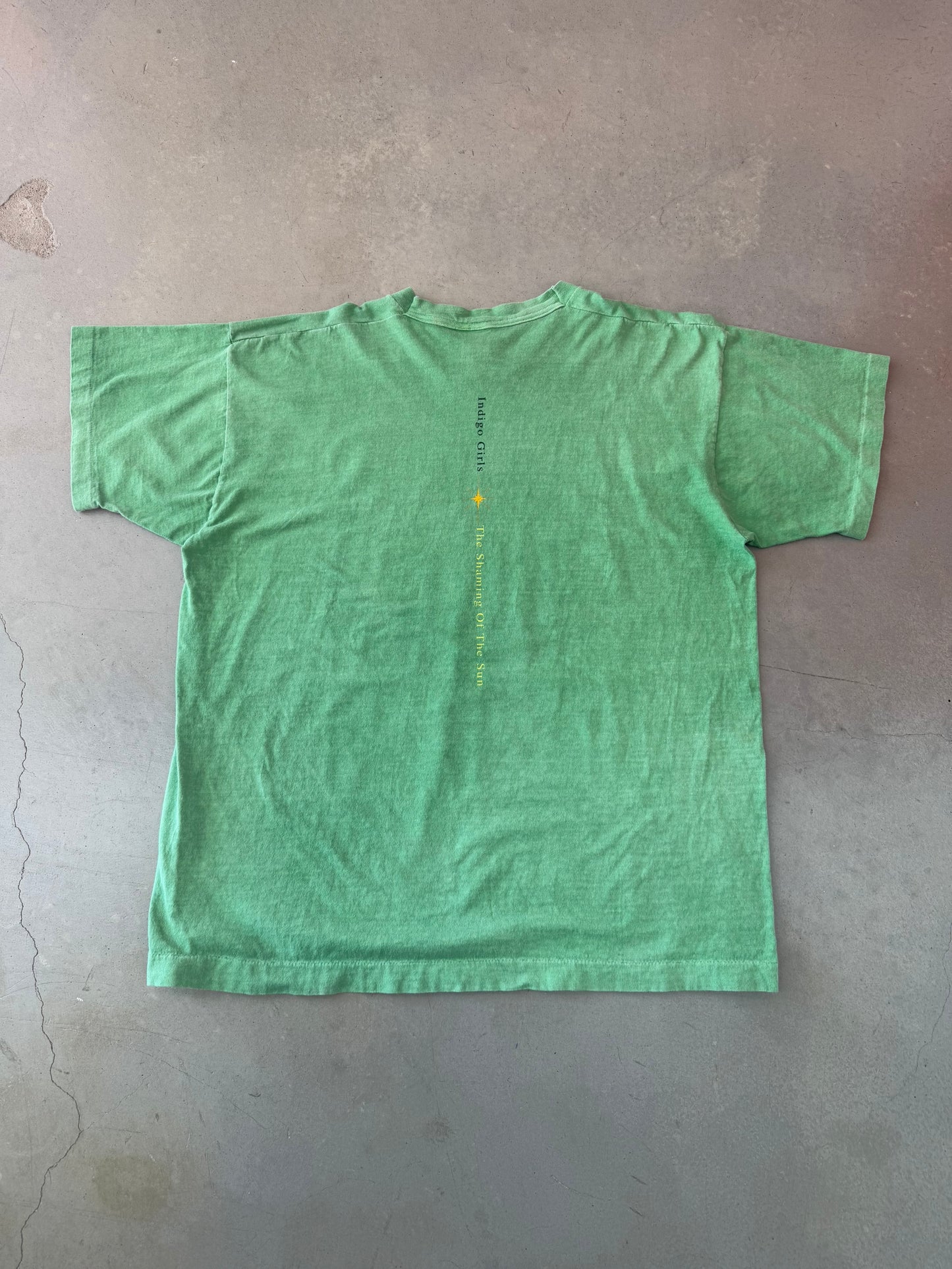 Vintage 90s Indigo Girls Get Out The Map Band Tee ( XL )