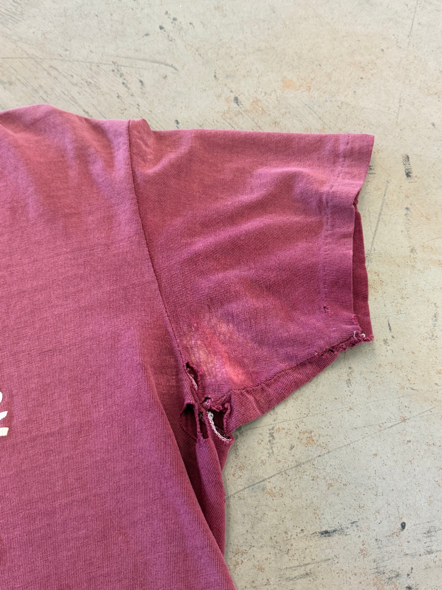 Vintage 1978 Eric Clapton & His Band Tour Tee ( Medium )