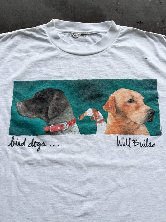 Vintage 1996 Will Bullas “Bird Dogs” Art Tee ( Large )