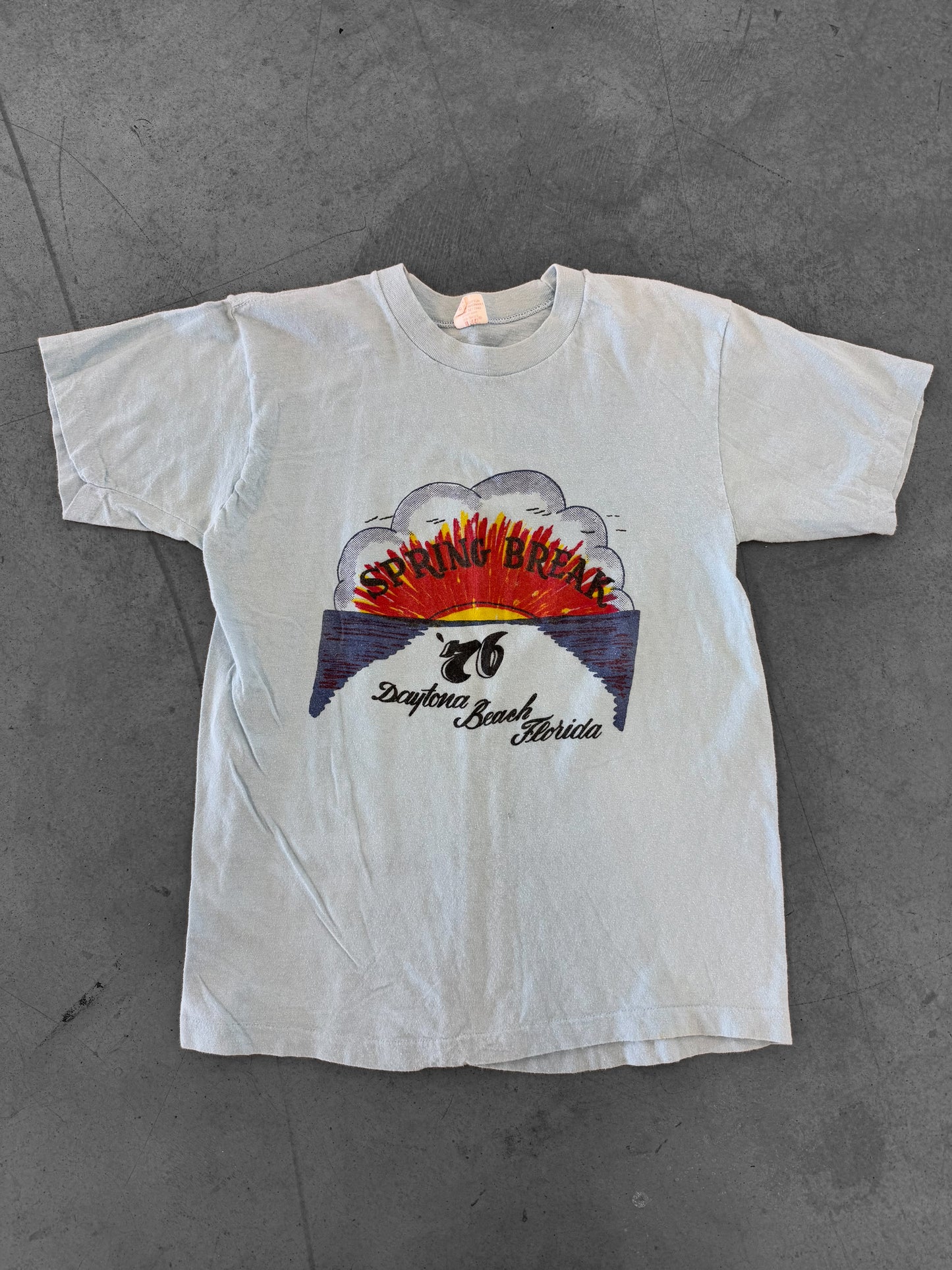 Vintage 1976 Spring Break Daytona Beach Florida Tee ( Small / Med )