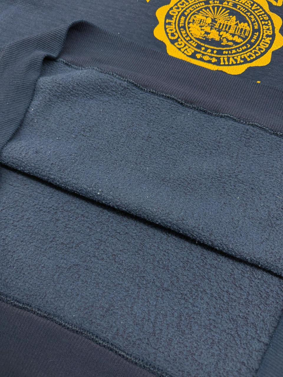 Vintage 8 0 s West Virginia University Faded Sweatshirt ( XL )