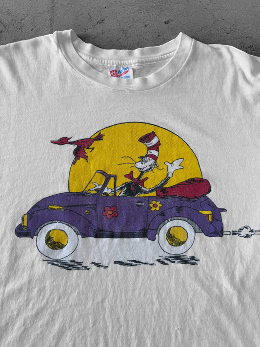 Vintage 90’s Cat In The Hat Grateful Dead Parody Tee ( Large )