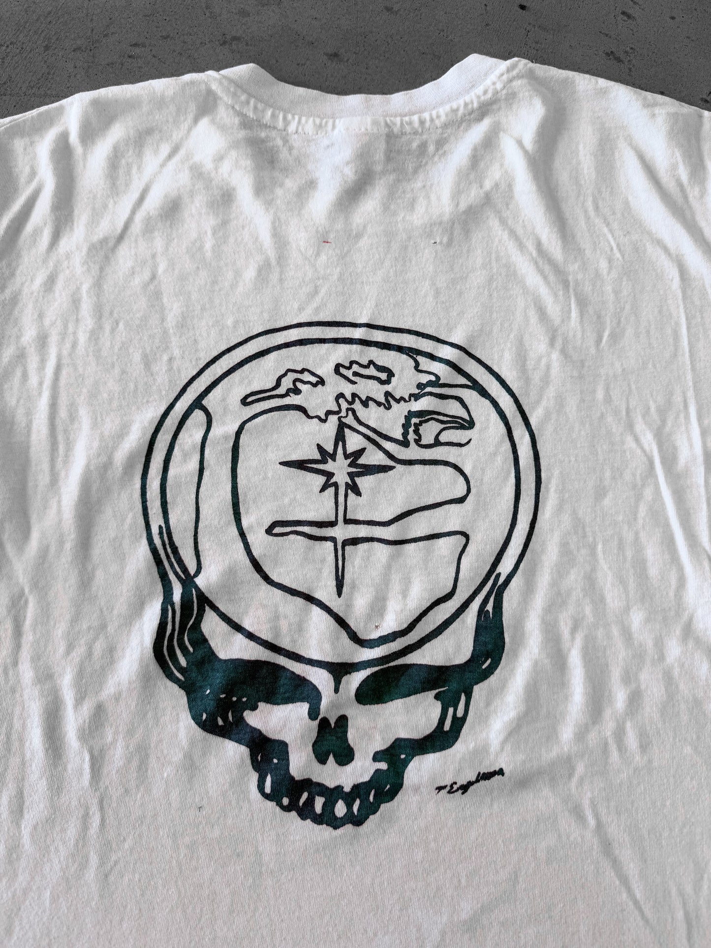 Vintage 80s Terrapin Grateful Dead Bootleg Tee ( Medium )
