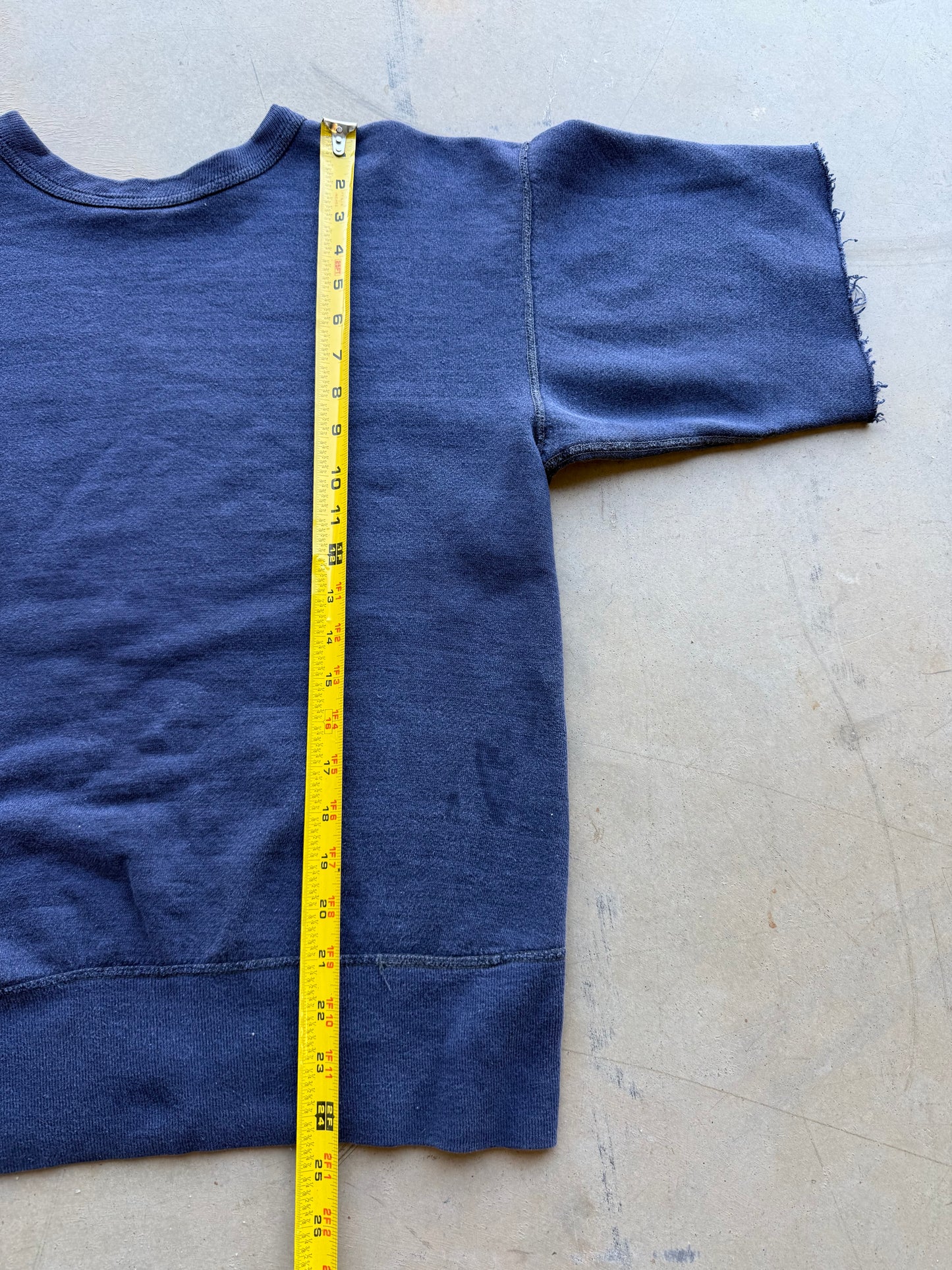 Vintage 6 0 s Fruit Of The Loom Cut Short Sleeve Sweatshirt ( Medium )