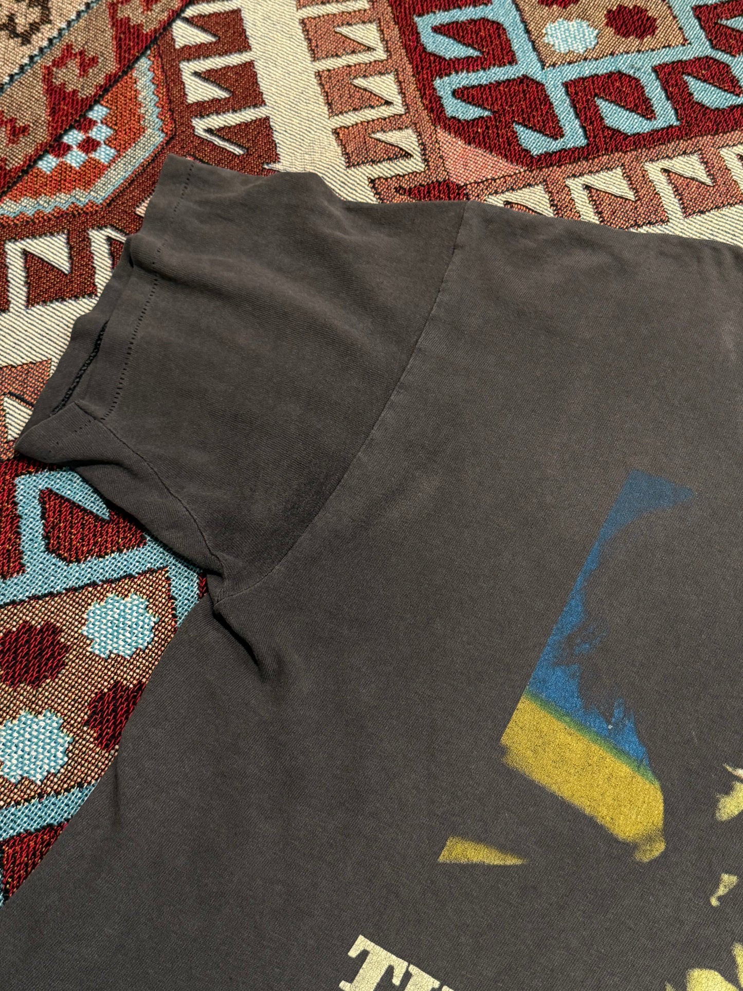 Vintage 1996 The Cure Mood Swings Tour Faded Tee ( Large )