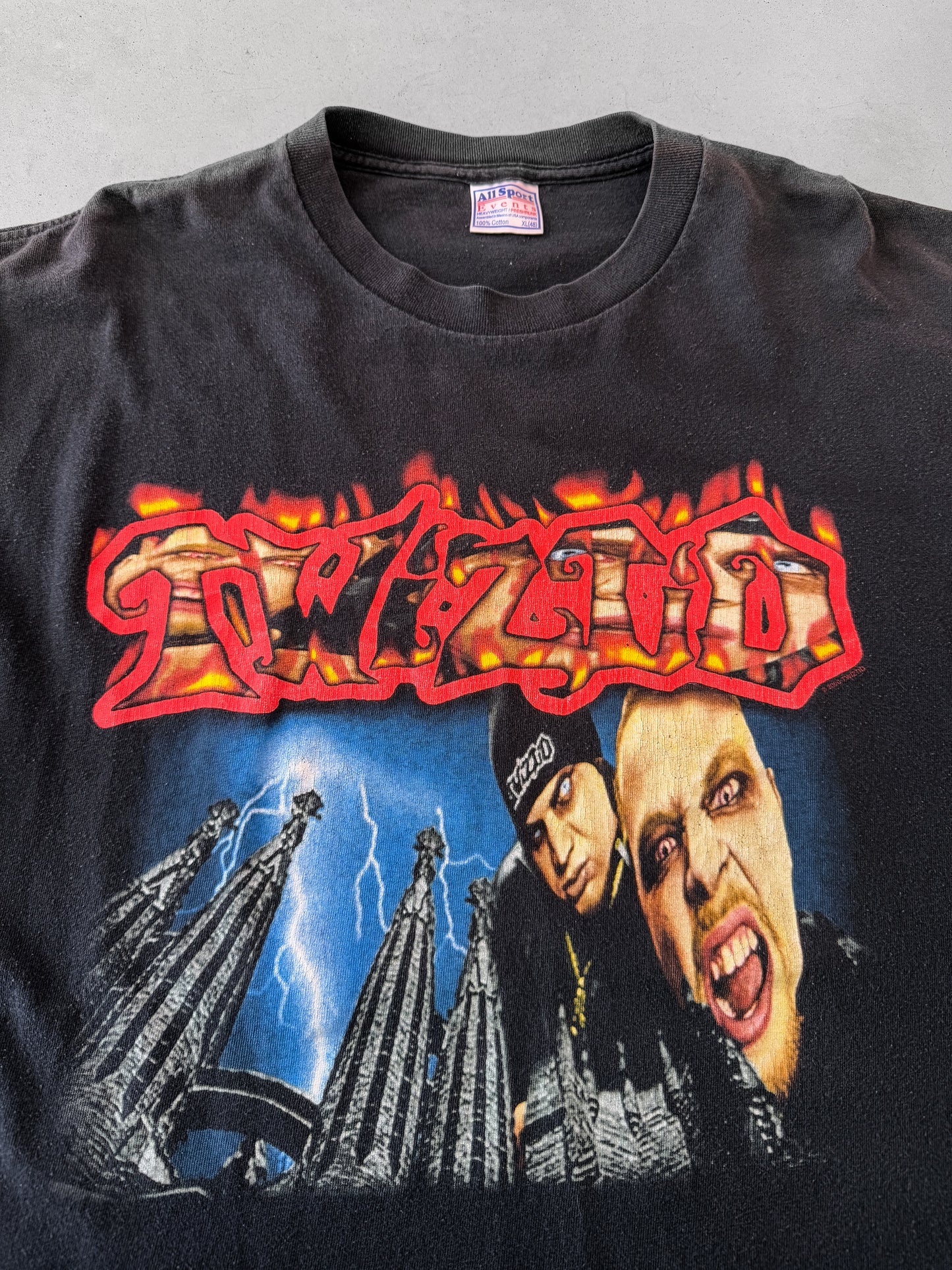 Vintage 90s Twizted Insane Clown Posse Tee ( XL )