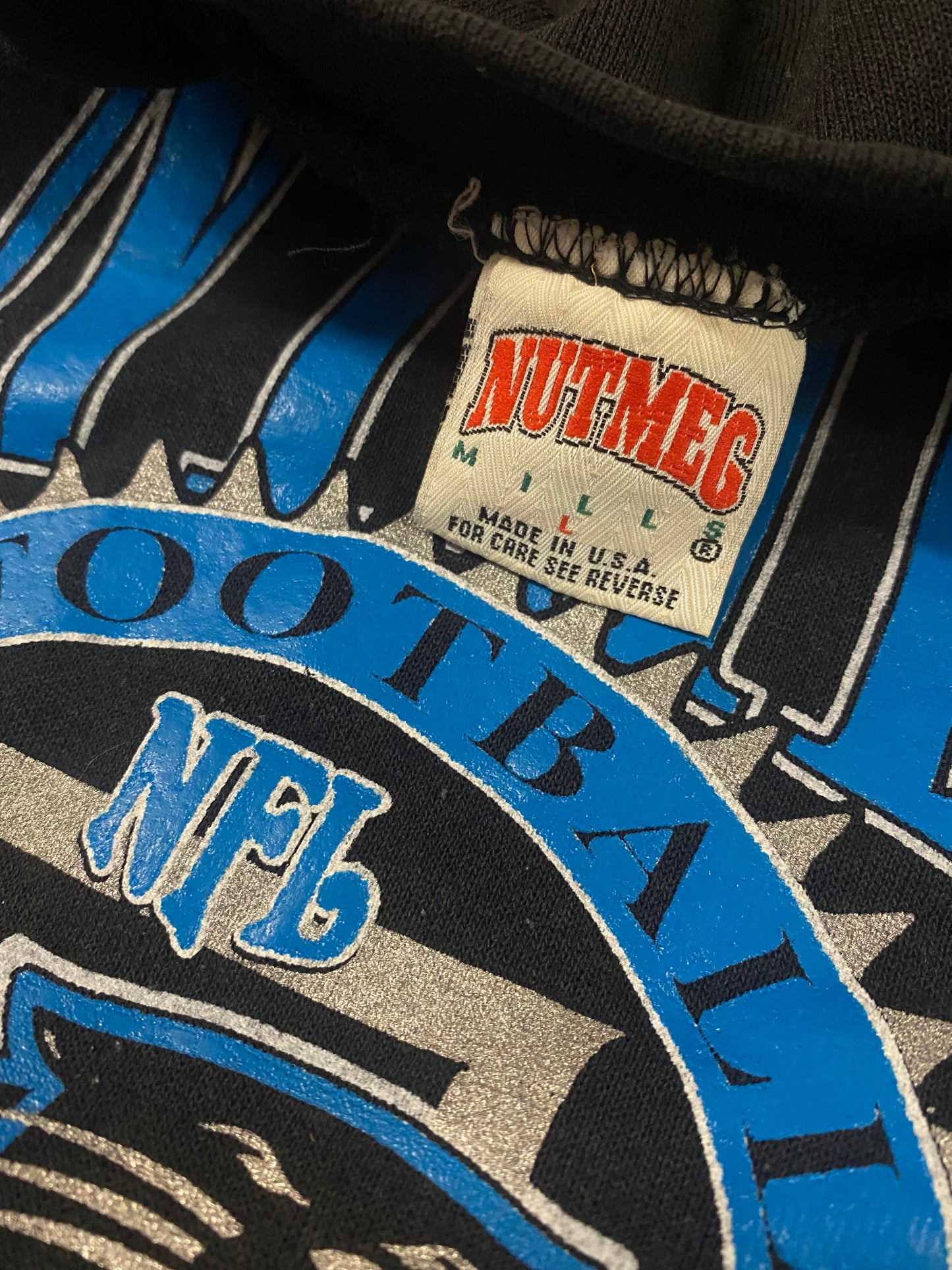 Vintage 1993 Carolina Panthers Nutmeg Crewneck ( Large )