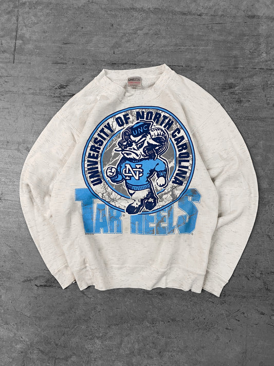 Vintage 90’s North Carolina Tarheels Grey Crewneck ( Large )