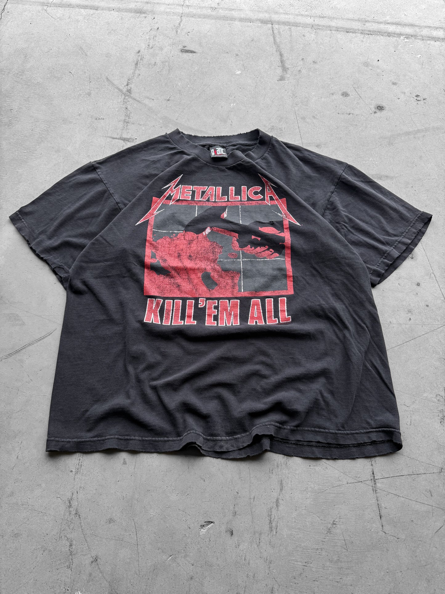 Vintage 1994 Metallica Kill Em All Giant Band Tee ( XL )
