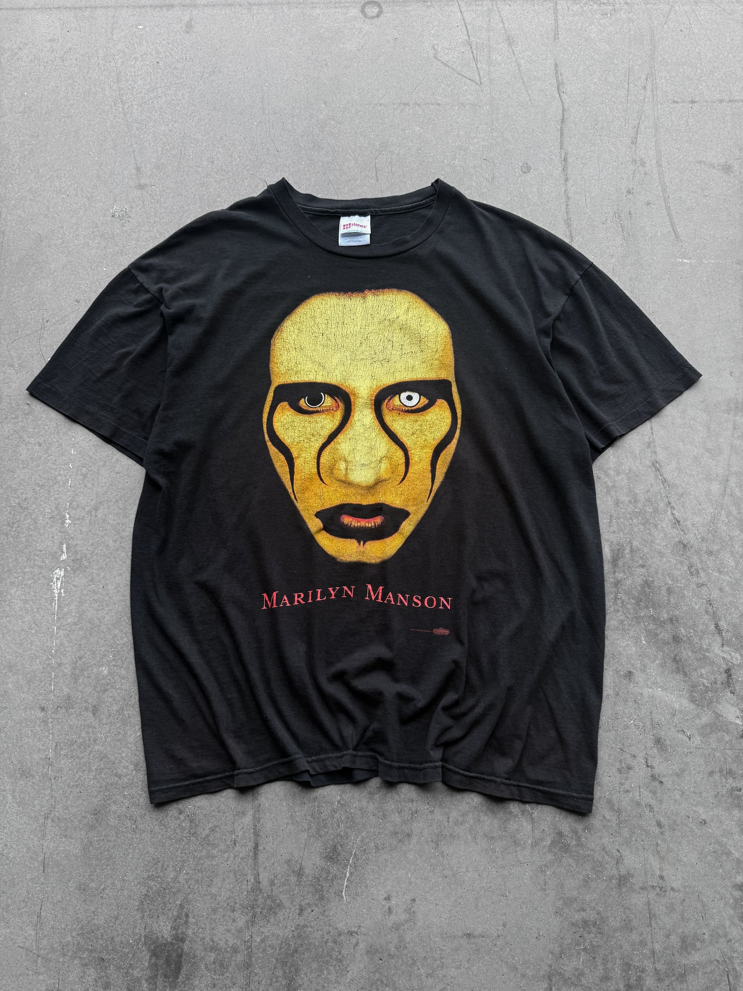 Vintage 1990s Marilyn Manson Sex Is Dead Tee ( XL )