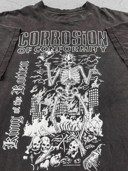 Vintage 1997 Corrosion Of Conformity King Of The Rotton Tee ( XL )
