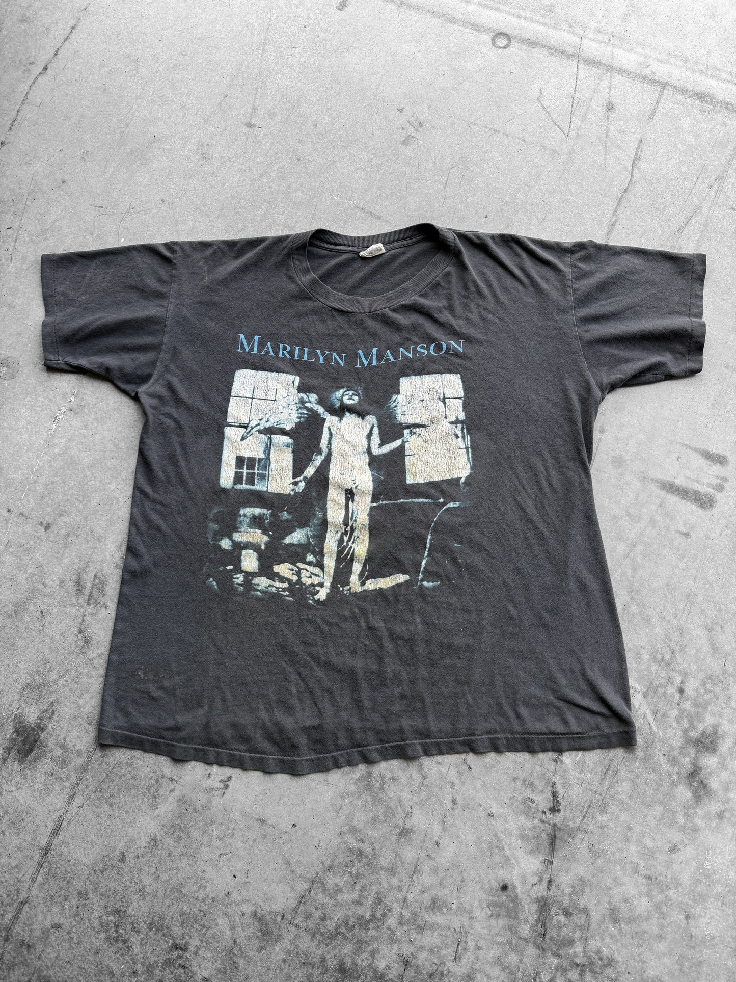 Vintage 90s Marilyn Manson Antichrist Superstar Tee ( XL )