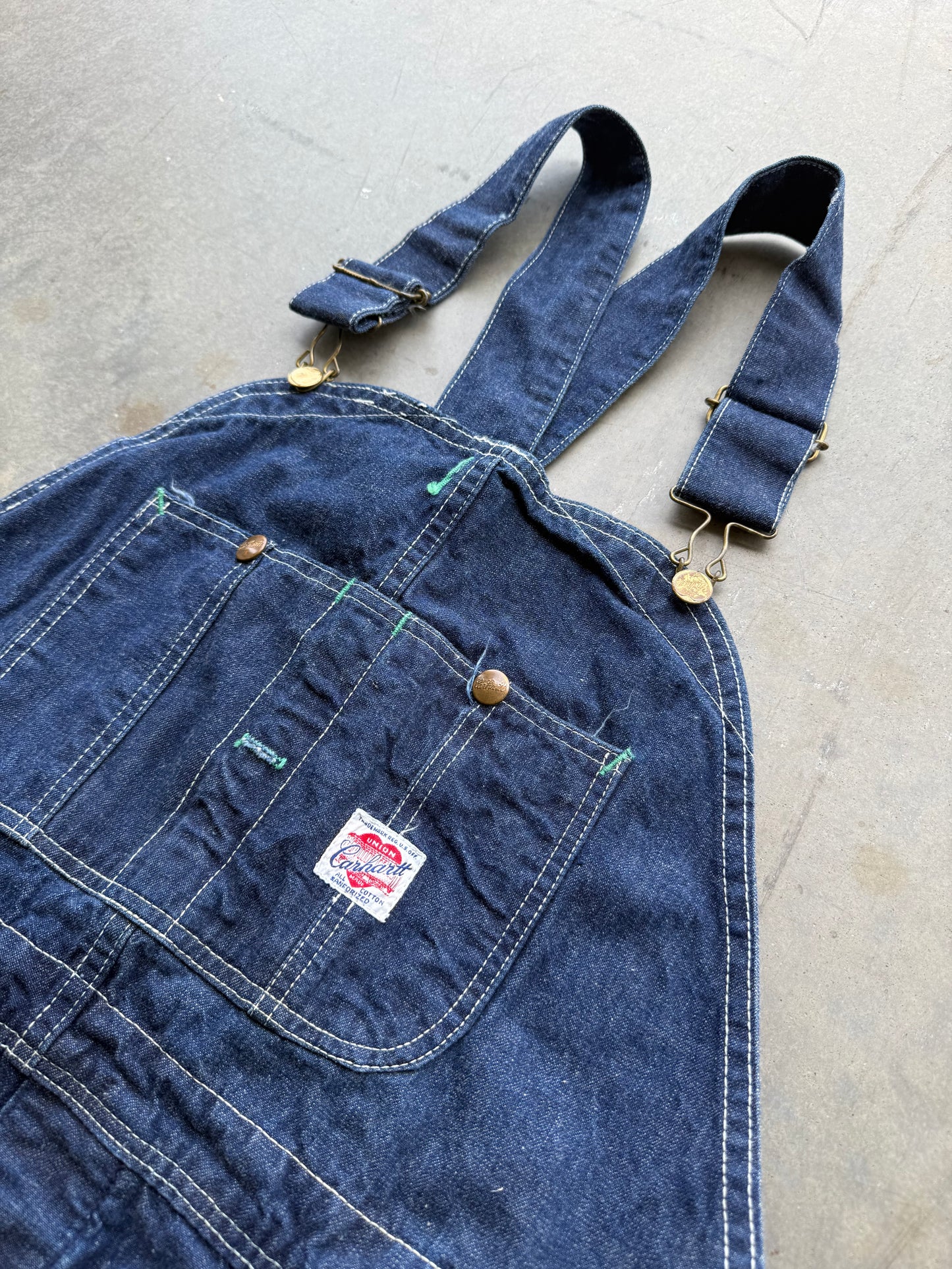 Vintage 50s Carhartt Denim Overalls