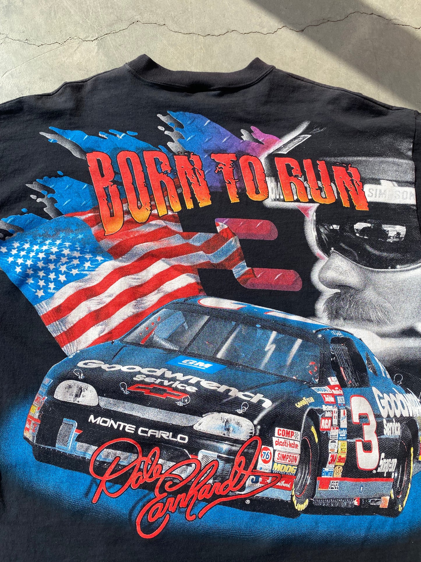 Vintage 1997 Dale Earnhardt “The Man” Chase AOP Tee ( XL )