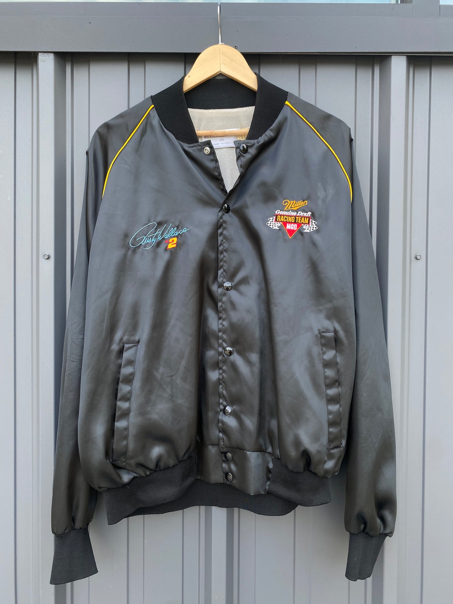 Vintage 90’s Rusty Wallace Miller Racing Team Jacket ( XXL )