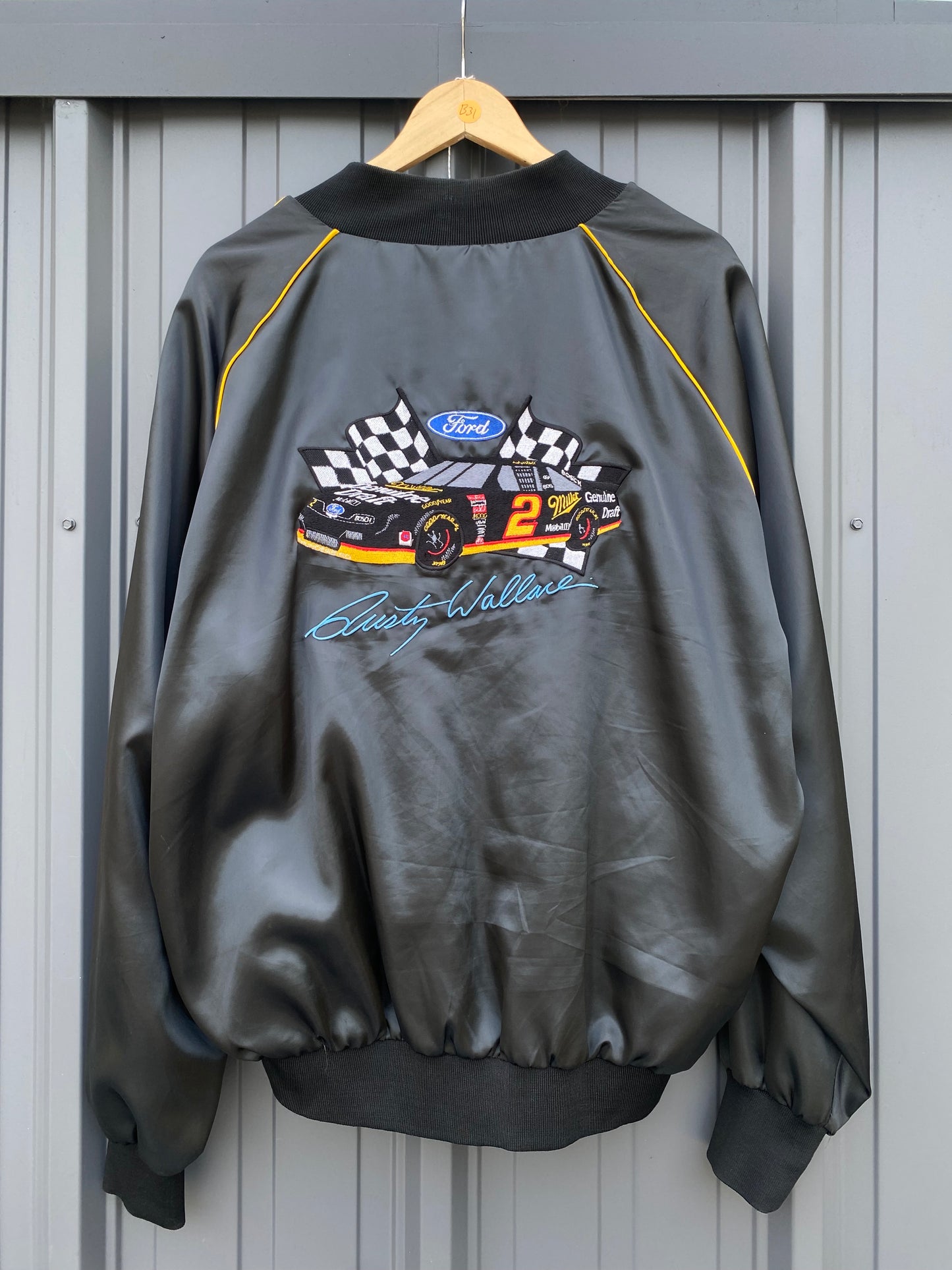 Vintage 90’s Rusty Wallace Miller Racing Team Jacket ( XXL )