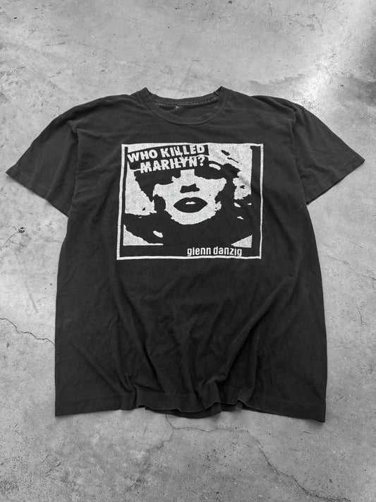 Vintage 1990s Who Killed Marilyn? The Misfits Glenn Danzig Tee ( XL )