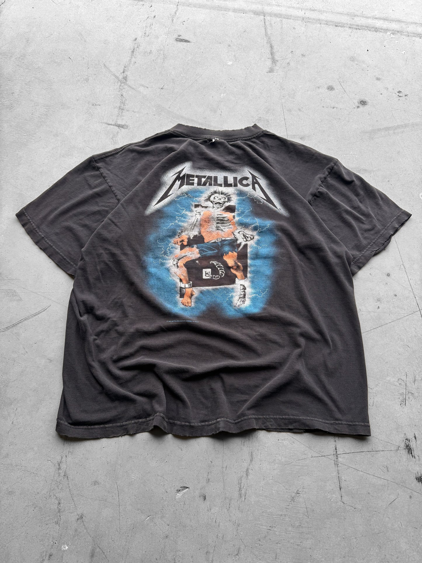 Vintage 1994 Metallica Kill Em All Giant Band Tee ( XL )