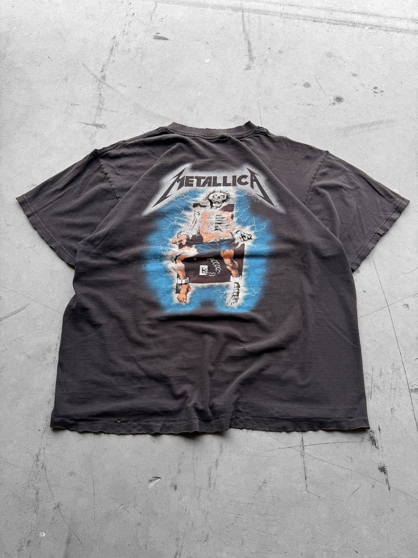 Vintage 1994 Metallica Metal Up Your Ass Band Tee ( XL )