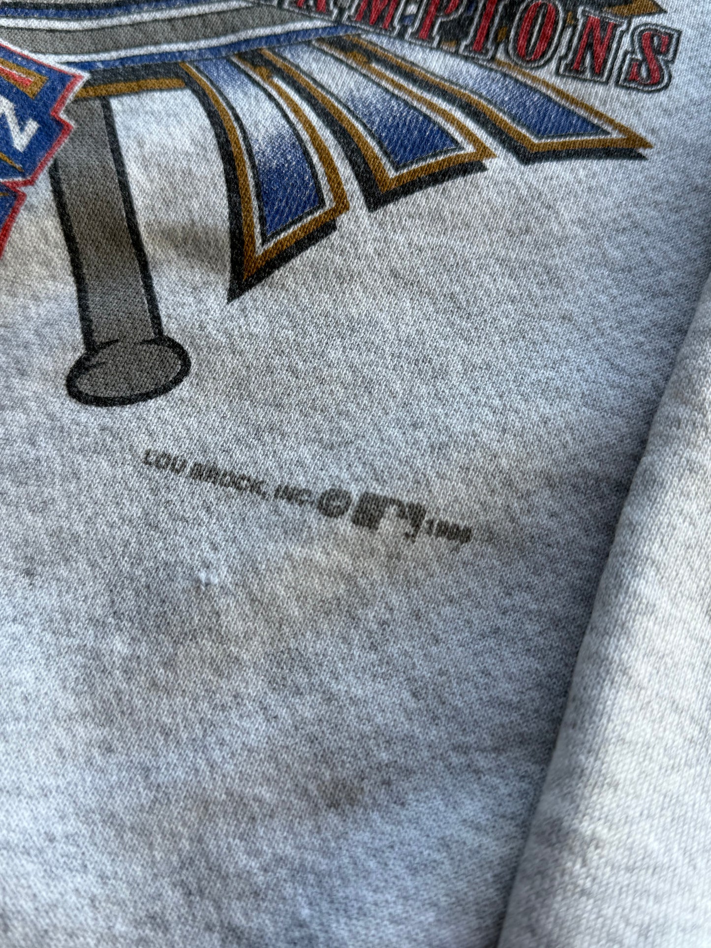Vintage 1990s Texas Rangers Baseball Sweatshirt ( XL )