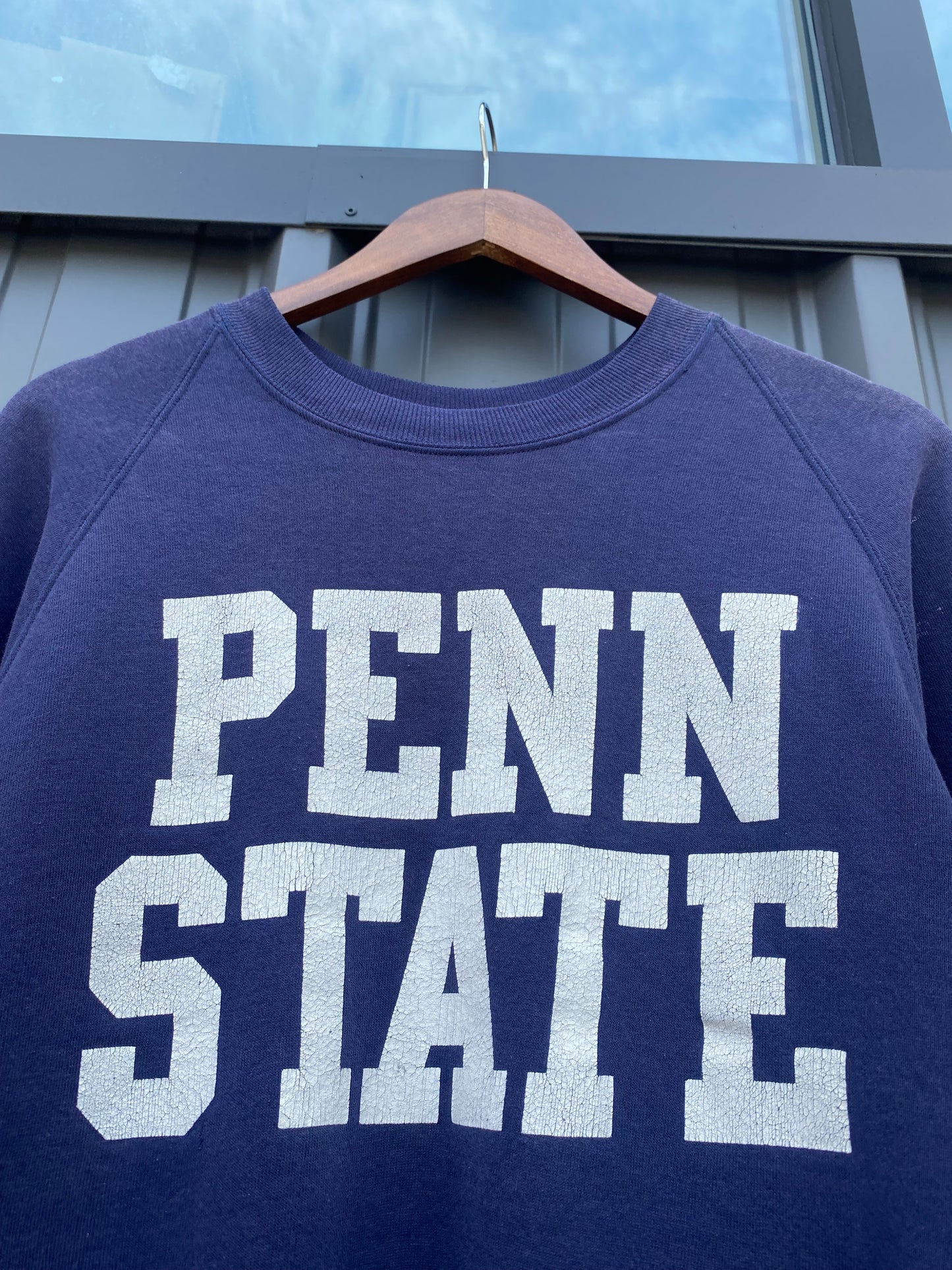 Vintage 80’s Penn State University Navy Crewneck ( XL )