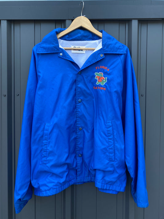 Vintage 90’s Chalkline Florida Gators Blue Buttoned Up Jacket ( Large )