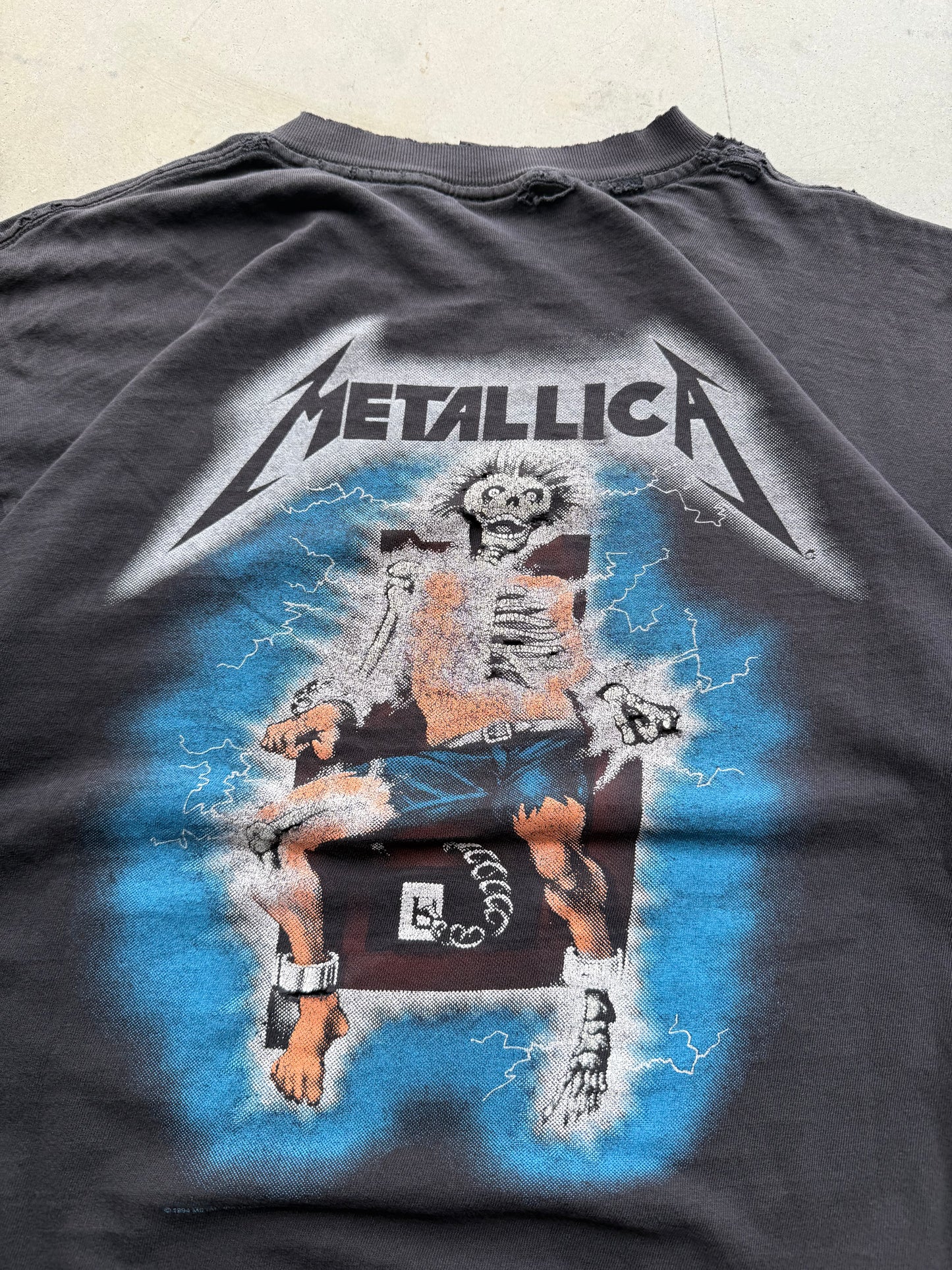 Vintage 1994 Metallica Metal Up Your Ass Band Tee ( XL )