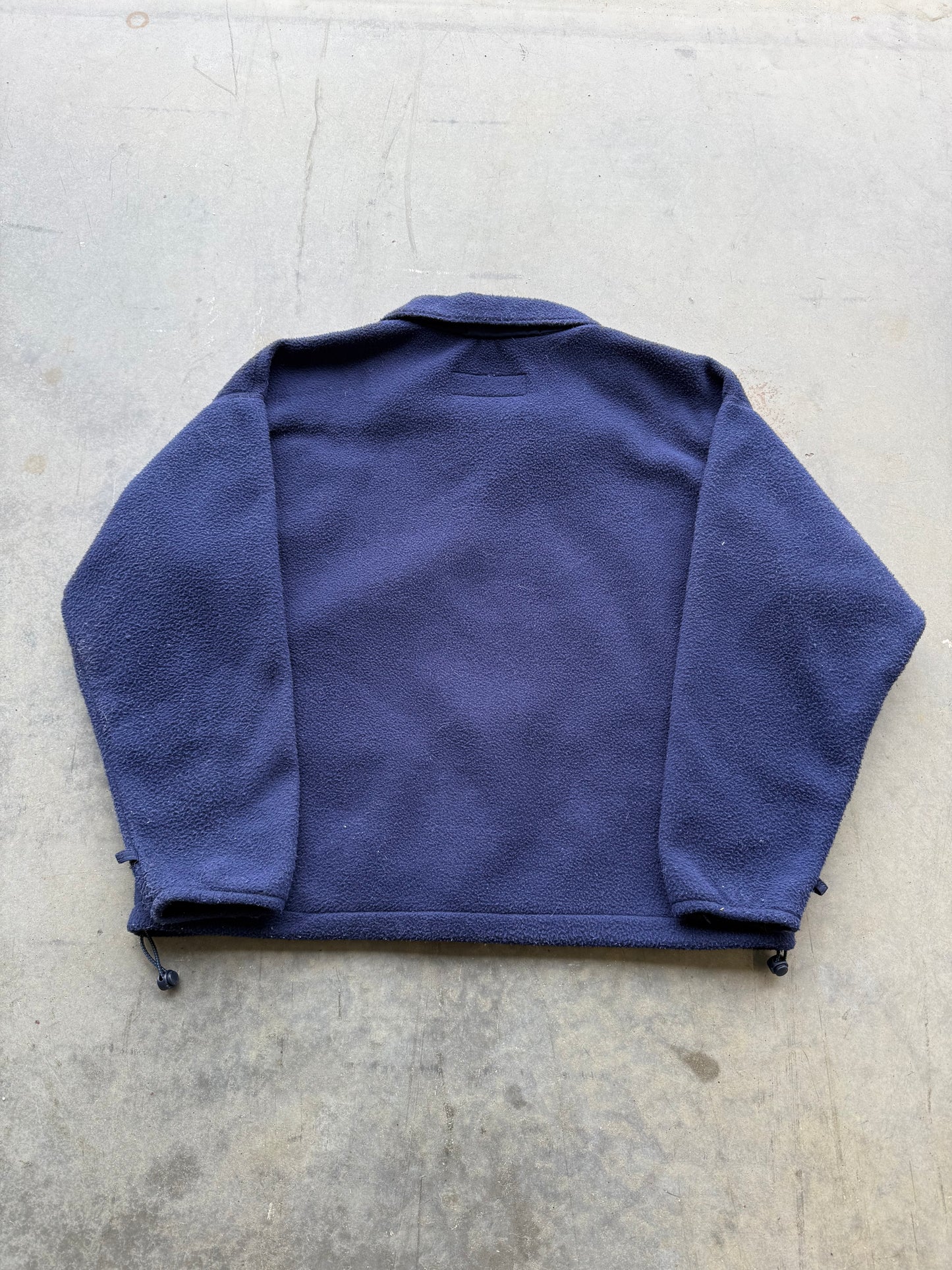 Vintage 1990s Columbia Sportswear Navy Zip Up Fleece ( XL )