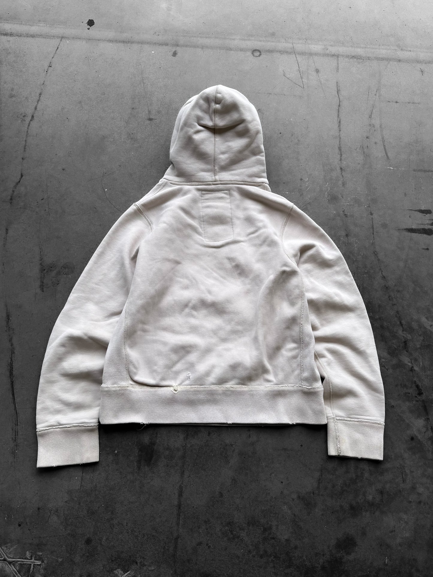 Vintage Y2K Heavyweight Abercrombie & Fitch Embroidered Mens Hoodie (  Large )