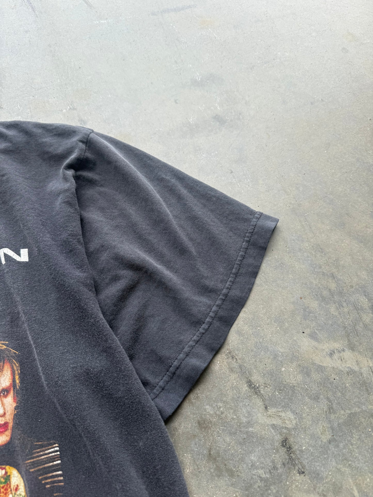 Vintage 1999 Marilyn Manson Rock Is Dead Tour Faded Tee ( XL )