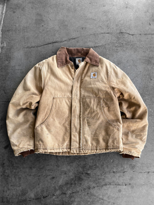 Vintage 90’s Faded Carhartt Canvas Jacket ( Large )